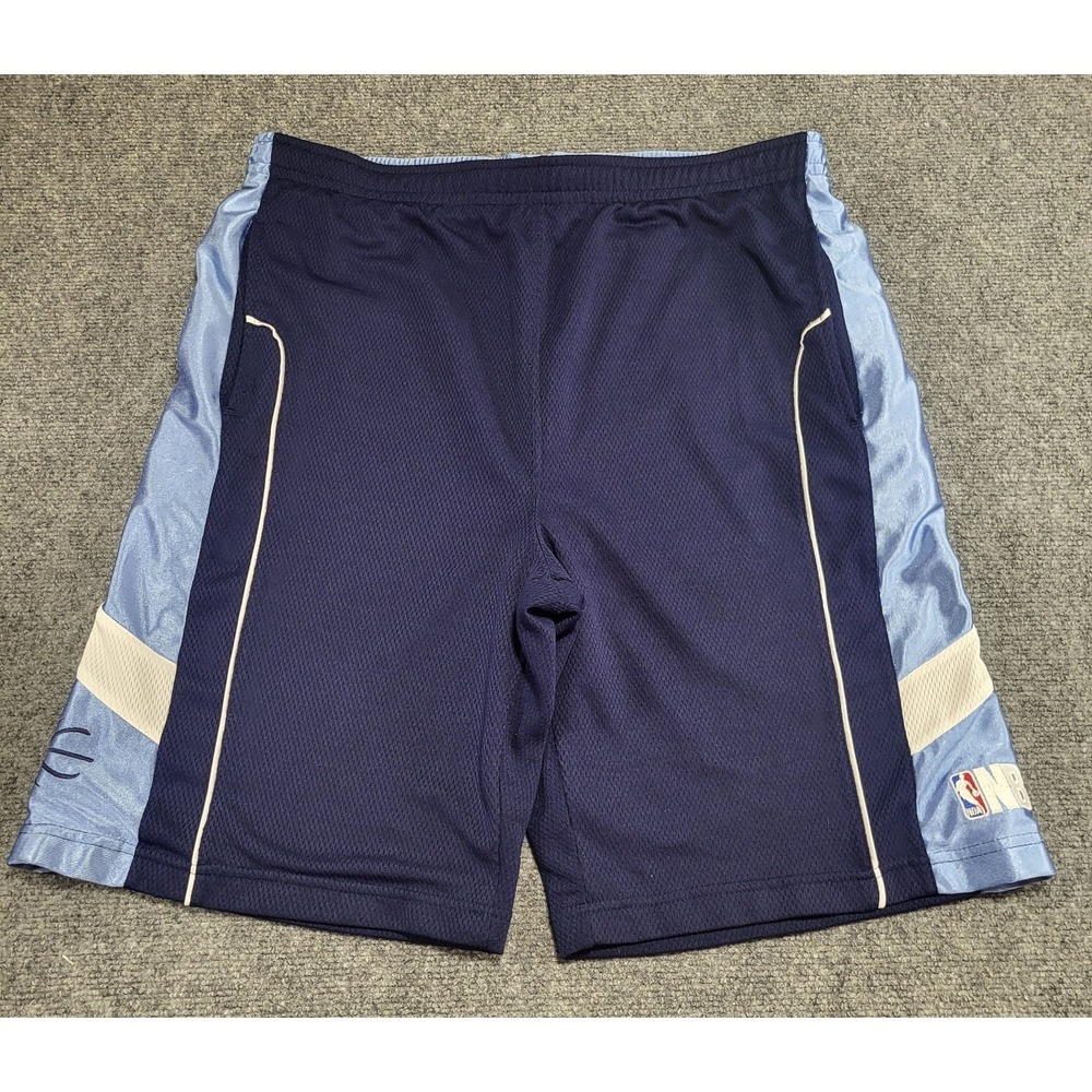 Vtg NBA Elevation Navy Blue Basketball Shorts Men's Size Medium
